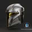 10001-2.jpg Mando Spartan Helmet - Halo Based - 3D Print Files
