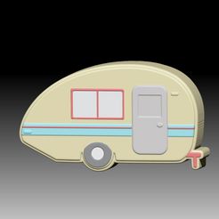 Camper.jpg Archivo STL CHAMPÚ SÓLIDO CAMPER Y MOLDE PARA BOMBA DE JABÓN・Modelo para descargar e imprimir en 3D