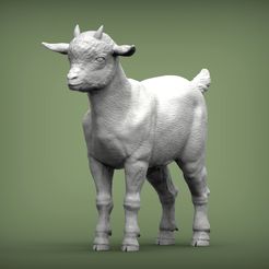 goatling1.jpg Goatling 3D print model