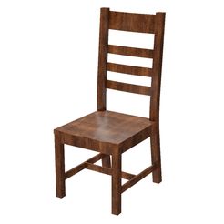 1.jpg 3D file Wooden Chair 3D Model・3D printable design to download