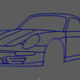 Porsche_911_2023_Perspective_Wall_Silhouette_Wireframe_01.png Porsche 911 2023 Perspective Silhouette Wall