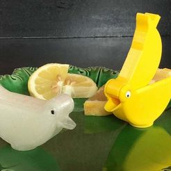 Presse_citron.jpg Fichier STL gratuit Presse citron oiseau/ Lemon squeezer bird/ mise à jour・Design à télécharger et à imprimer en 3D