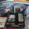PXL_20220720_012749497.jpg Star Wars Outer Rim W/ Unfinished Business Expansion Board Game Box Insert Organizer