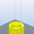 Knurled Container 1.png Бесплатный STL файл Small Knurled Container・3D-печатная модель для загрузки