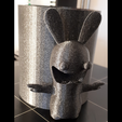 Lapin_cretin_pot_Thingiverse.png Pencil pot rabbit