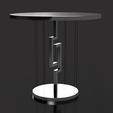 Floating TableTOp_03.png Free STL file Floating TableTop・3D print object to download