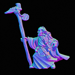 joan.png STL file Priest Oldhammer・3D printing template to download