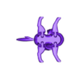 articulated_Sylveon_body.stl STL-Datei Gelenkige Eeveelution Megapackung・Modell für 3D-Drucker zum Herunterladen
