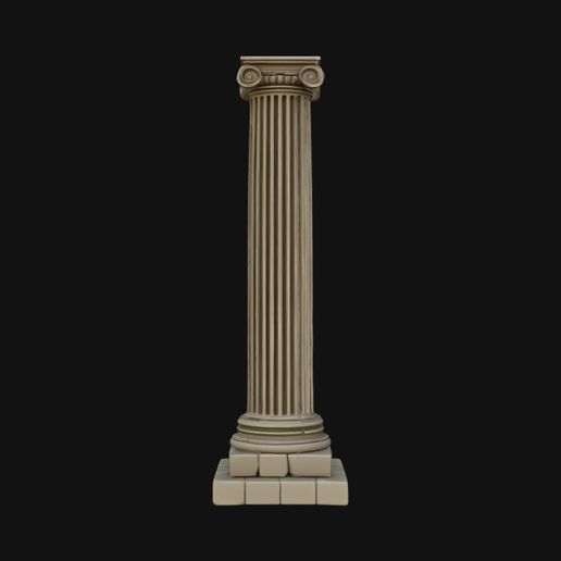 Classical Column Model Design 4 - 3D Print Model