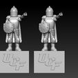 cv56.jpg UCF Knights football mascot statue - 3D print