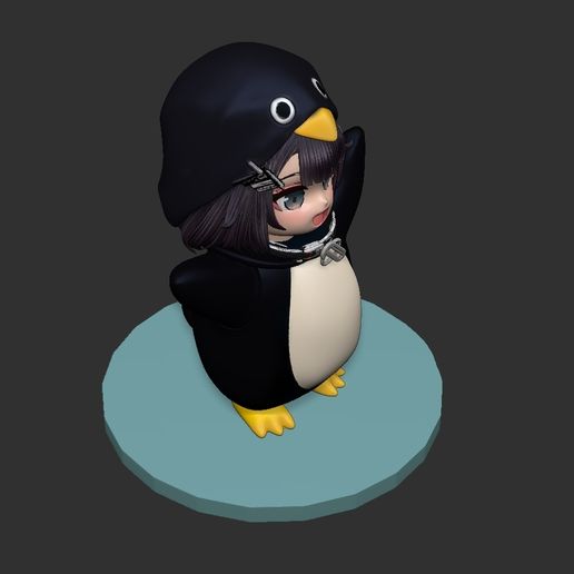🐧 グガグガペンギンSTL｜GUGA STUDIO GKのバイラルレジンフィギュア