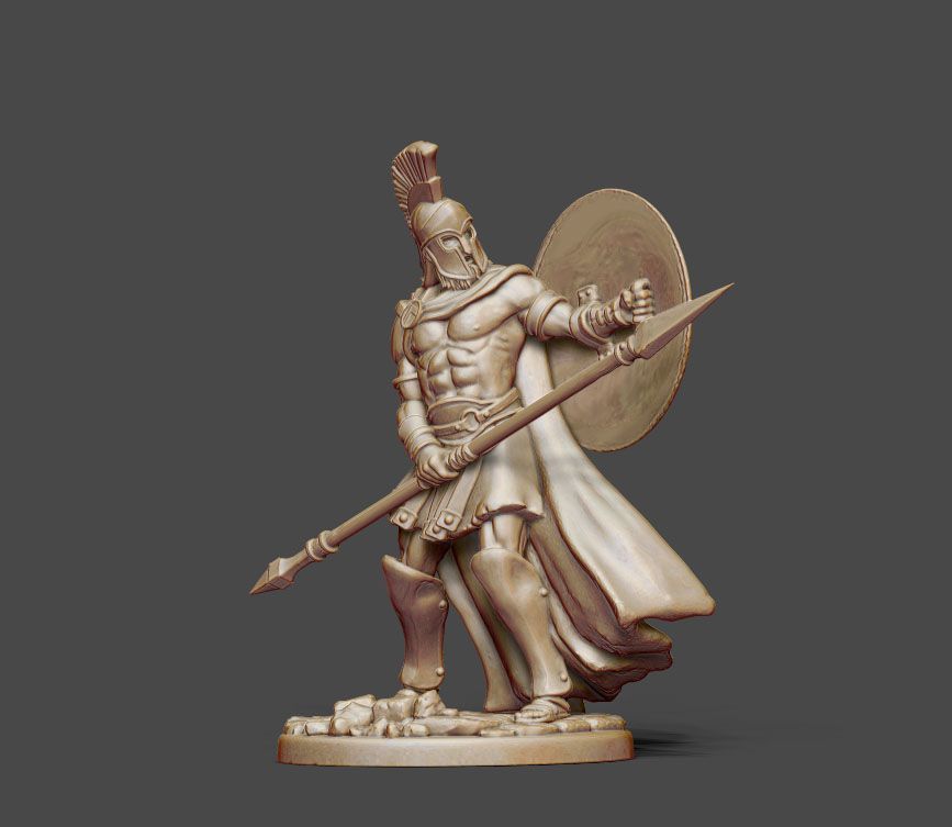 STL File Spartan - 35 Mm Scale・Model To Download And 3D Print・Cults