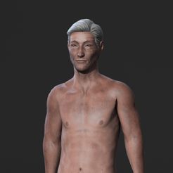 2.jpg Personnage de jeu animé en 3d, nu et vieux, Low-poly