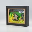 DSC_0121.jpg 🔥 This Is Fine - 3D Printer on Fire - Shadow Box 🔥