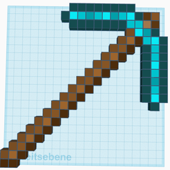 Minecraft-Diamond-Pickaxe-1.png Minecraft Diamond Pickaxe