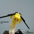 entORsnack.png Fichier STL Hornet Flexi - Guêpe articulée・Design pour imprimante 3D à télécharger