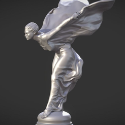 Capture d’écran 2020-12-11 à 05.29.28.png STL-Datei Rolls Royce Spirit of ecstasy Flying Lady kostenlos・3D-Druck-Modell zum herunterladen