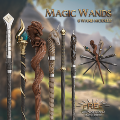 Wands_II_Cover.png Hogwarts Magic Wands - Pack II
