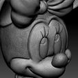 ZBrush-Document3.jpg Minnie Mouse  for 3d Print STL