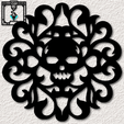 project_20230913_1340583-01.png celtic skull wall art gothic skull wall decor halloween decoration
