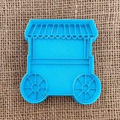 CARRO.png STL file CANDY CANDY POPCORN POPCORN CART POPCORN COOKIE CUTTER COOKIE CUTTER COOKIES・3D printing design to download