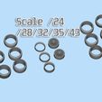 10_24.jpg artRims and tires for diecast and scale models STL files of the fully printable