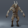 0000.png The Goat Man - rigged/posable [stl file included]