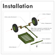 M3A4UtilityHandCartInstallation_Info.png WWII M3A4 Utility Hand Cart  [1/14 Scale | 6 Pieces]