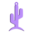 Earring_Cactus_1.stl EARRING CACTUS PENDANT