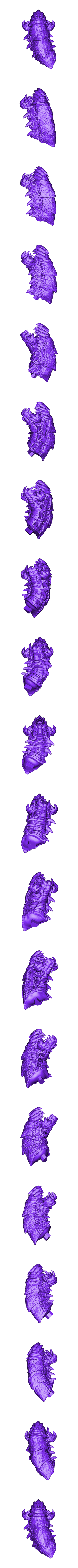 purple_worm_part3.stl Verme viola