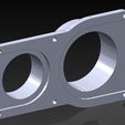 Visuel_3.jpg Raccord en Y pour Xtool P2/P2S et F1/F1 Lite sur AP2 (SolidWorks, .STL, .STEP)