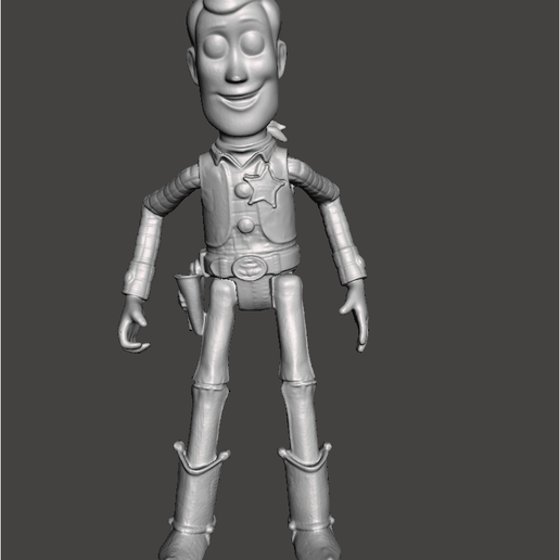 🧸 WOODY TOY STORY・ STL File for 3D printing・Cults
