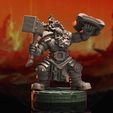 Keldon,-Azer-Barbarian_34-25mm_2.jpg Keldon, Azer Barbar
