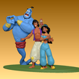 2.png aladdin jasmine genio abu lindo paquete de aladdin disney película de dibujos animados