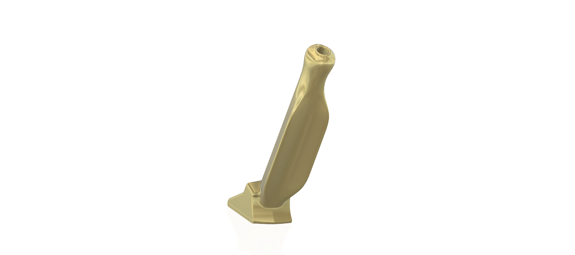 snuffer-02 v4-03.png Download STL file Portable Little Gold Vacuum Nasal Snuff Sniffer Snorter tobacco snuffer inhalation tube vts02 for 3d-print and cnc • 3D printing design, Dzusto