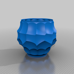 bowly_voronoi.png Fichier STL gratuit abat-jour rond voronoi・Modèle pour impression 3D à télécharger