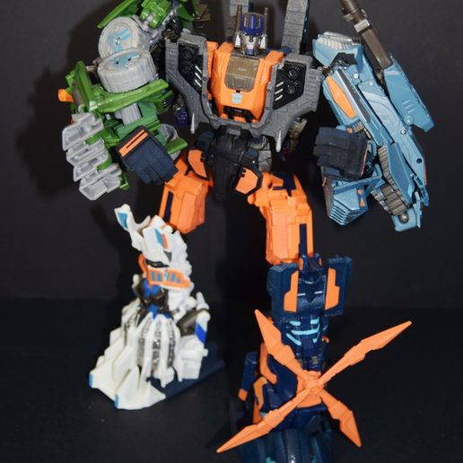 🤖 Echotransformer Wrecktifier Kit for Hasbro Ruination/FOC
