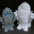 MoonMinion-Knight-Painted-2.jpg STL file MoonMinion Knight (Easy print no support)・3D printing design to download
