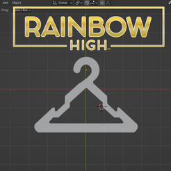 o Rainbow High Basic Hanger