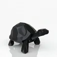 low-poly-turtle-5.webp Geometric Tortoise Sculpture – Modern Polygonal Design