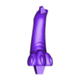 L_Foot.stl Kit de impressão 3D Renamon 1.0 Solo Ver.