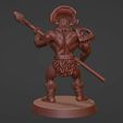 Tor-clan-5-Back.jpg The Tor Clan - Warband of 5 Primal Warrior Cavemen of the Stone Age