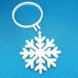 SingleSnowflake1AlcoholWineBottleGiftTag3DPrintPhoto.jpg 3 SNOWFLAKES - CHRISTMAS WINTER HOLIDAY WINE BOTTLE GIFT TAG COLLECTION