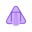 tisken_accesory_triangle_v1.STL Hooks for IKEA Tisken Suction Cup
