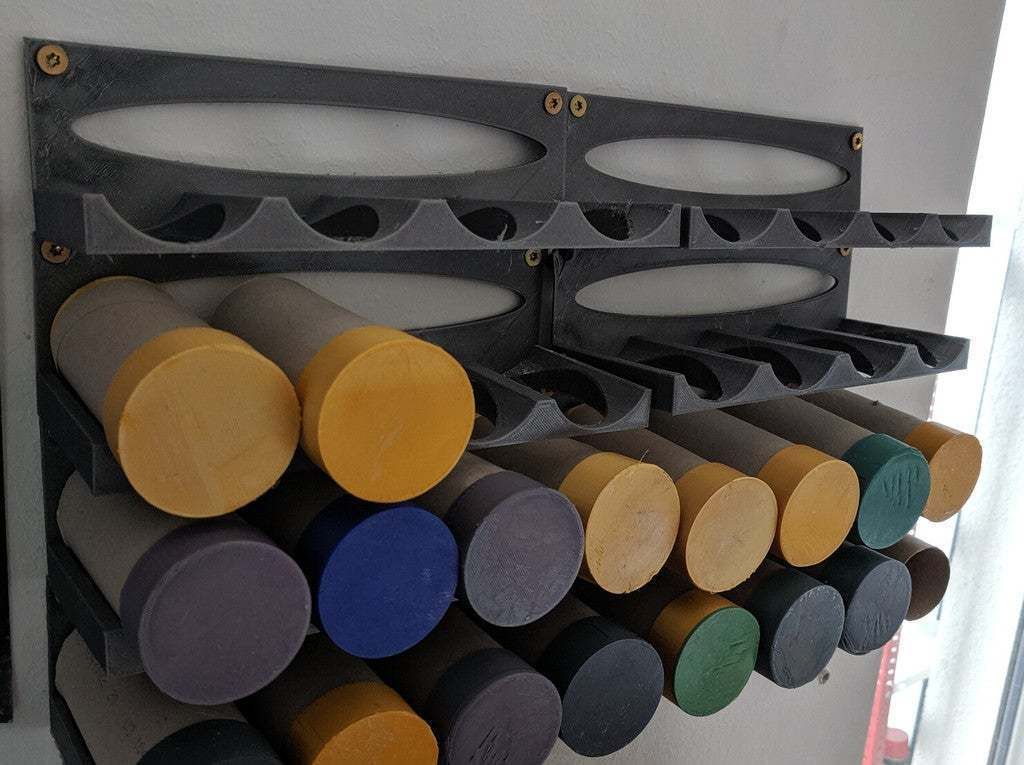 Wall Rack Stl Скачать бесплатный файл STL Wall Rack for TP containers • Проект с ...