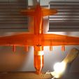 Miniherc13.jpg Free STL file Micro C-130 Hercules RC model・3D printable design to download
