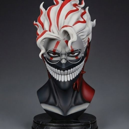 Bust Okarun Turbo Granny Form - Dandadan | Bust STL 3D Print Anime
