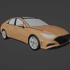 1.png Fichier STL Hyundai Sonata 2020・Design pour imprimante 3D à télécharger