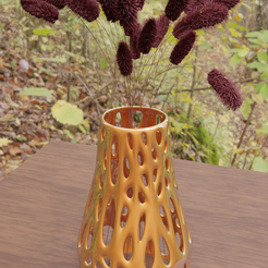 Archivo STL Jarrones para flores secas Decoración Living 🌺・Idea de  impresión 3D para descargar・Cults