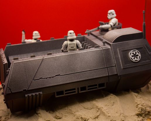 ⭐ Star wars Kenobi Series Stormtrooper Transport 3D print model